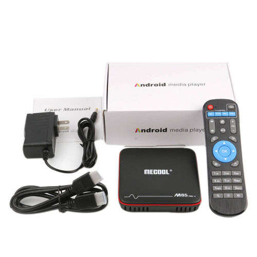Mecool M8S Pro W (2GB/16GB) Android 7.1 TV Box** Netflix,Showmax**+ FREE Wireless Mini Keyboard