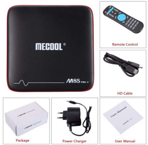 Mecool M8S Pro W (2GB/16GB) Android 7.1 TV Box** Netflix,Showmax**+ FREE Wireless Mini Keyboard