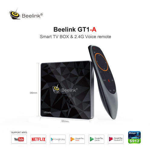Beelink GT1-A (3GB/32GB) Android 7.1 TV Box **Google Certified ** + Wireless Keyboard