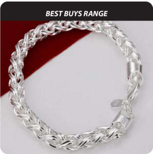 BEST BUYS - "Elizabeth" Silver Weave-Link Jewellery (LOCAL 3-5 DAYS DELIVERY