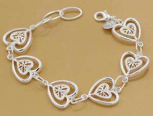 Silver Heart Bracelet