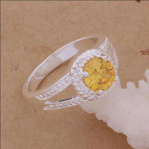 Sterling Silver Filled Designer Ring #7 LOCAL STOCK