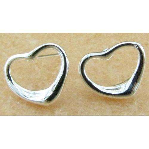 Sterling Silver-filled Dainty Heart Earrings   LOCAL STOCK