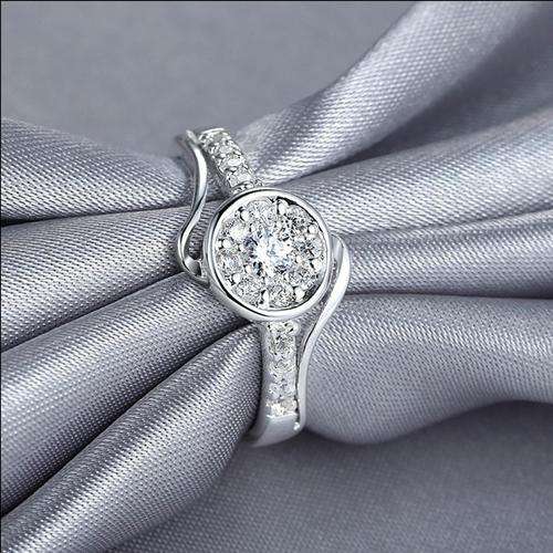 Sterling Silver Filled Designer Ring #8  LOCAL STOCK