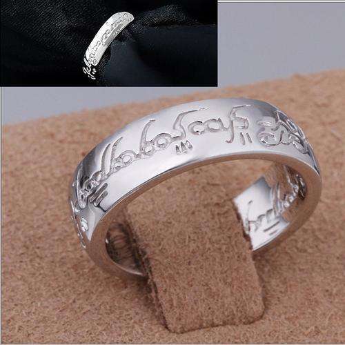 Sterling Silver Filled Designer LORD OF THE RINGS Ring #7 LOCAL STOCK CHEAP COURIER DELIVERY