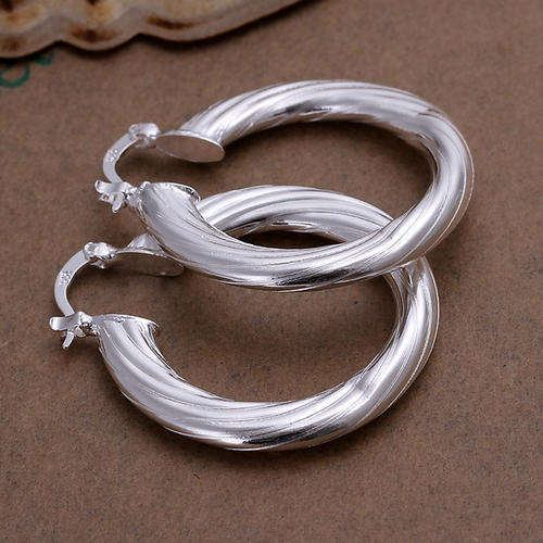 Sterling Silver-filled Hoop Earrings Sale prices!  LOCAL STOCK