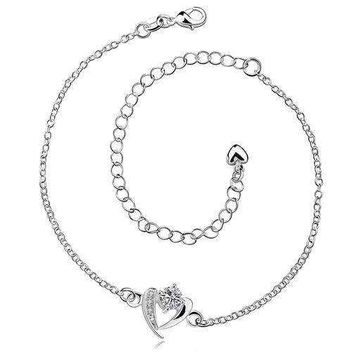 Silver Anklet Ankle chain Sterling Silver Filled