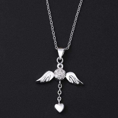 Sterling Silver filled Angel Necklace LOCAL STOCK