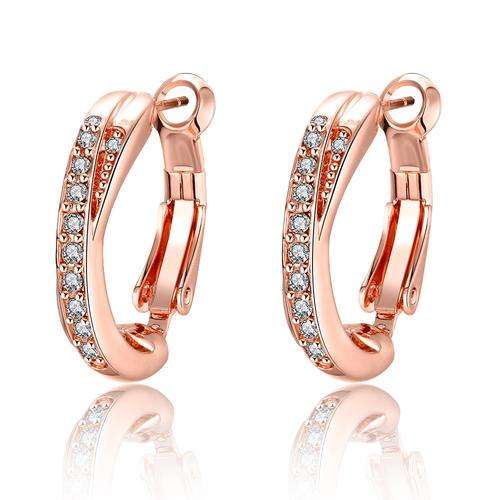Rose Gold Designer Luxury Earrings