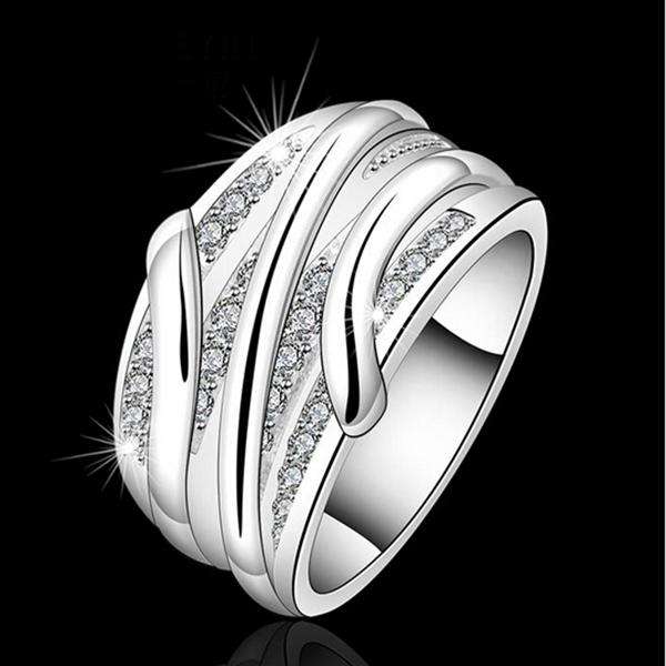 Silver Designer Luxury Rings