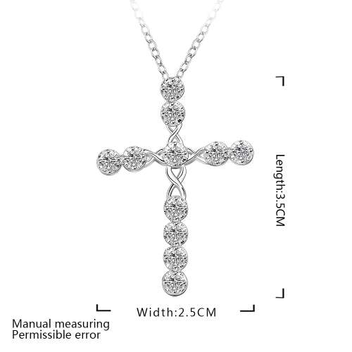 Sterling Silver -Filled Cross Necklace LOCAL STOCK