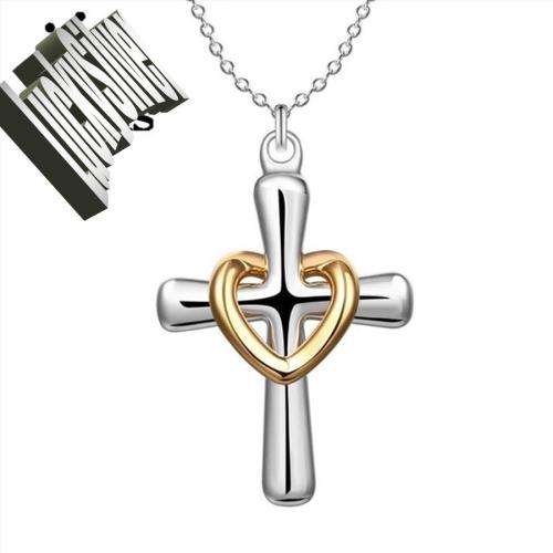 Sterling Silver - filled Cross  Necklace at LOW LOW price