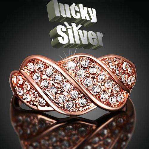 Rose Gold Designer Luxury Ring