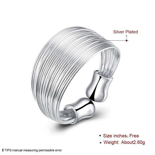 Sterling Silver - filled Designer Ring