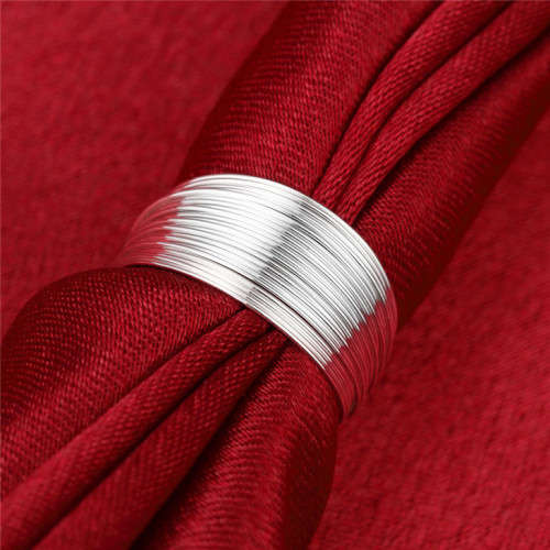 Sterling Silver - filled Designer Ring