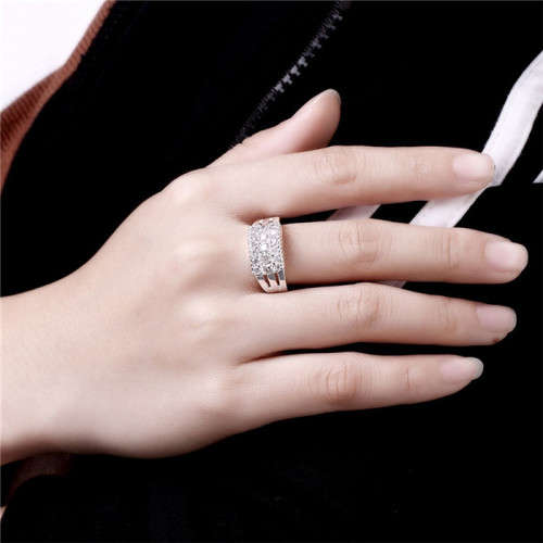 Sterling Silver - filled Designer Ring