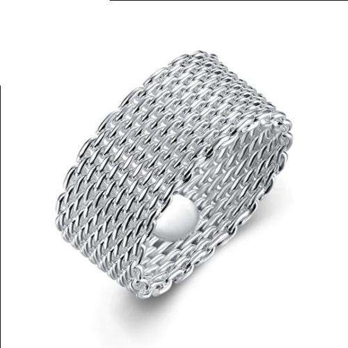 Sterling Silver - filled Designer Ring