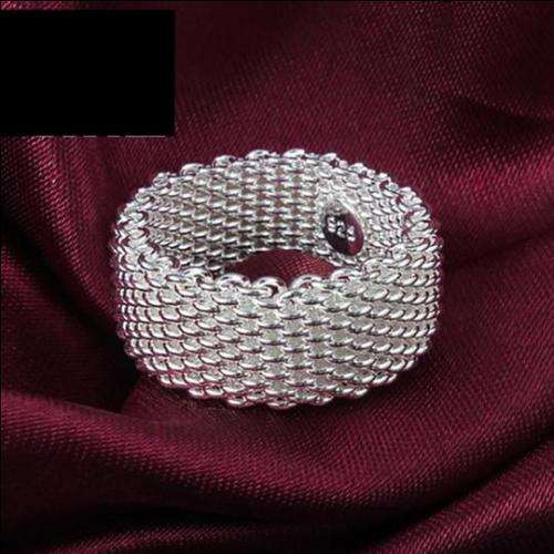 Sterling Silver - filled Designer Ring