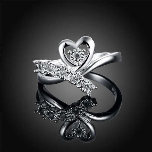 NEW Sterling Silver -  filled  Ring sizes 7 - 8