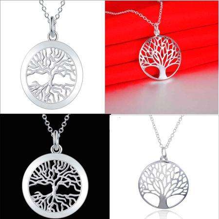 Sterling Silver - filled Tree of life Necklace 2 STYLES at LOW LOW price