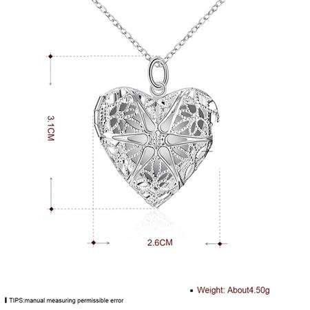 Fantastic Price !!Sterling Silver - filled  Designer Locket Necklace