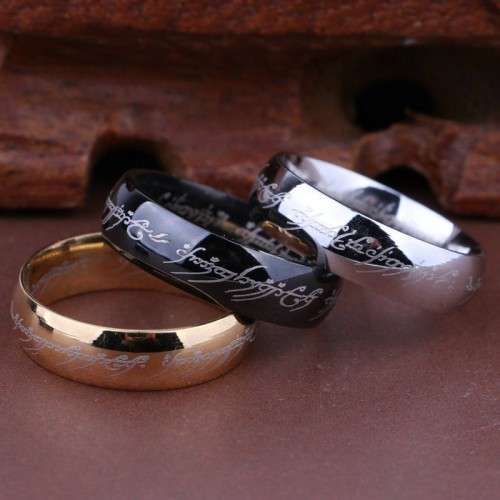 Fantastic price!! Titanium Steel Lord of the Rings Ring UNISEX Sizes 7- 12