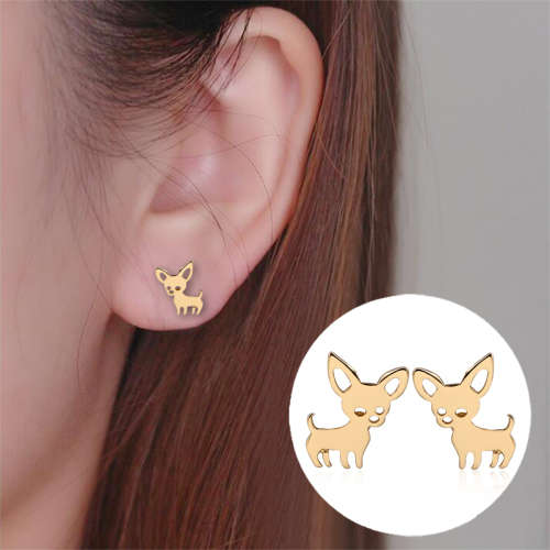 Sterling Silver - filled Animal Earrings