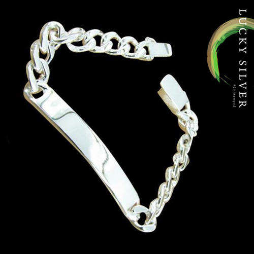 925 Sterling Silver Men's 8mm Bracelet