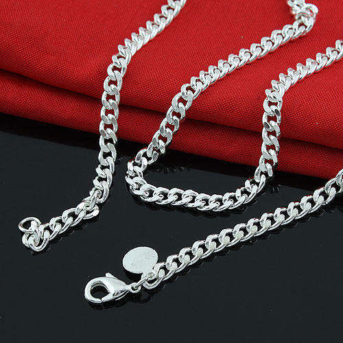 SILVER Fashion Necklace