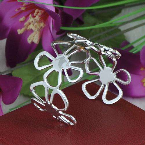 925 Sterling Silver Bangle - 40mm