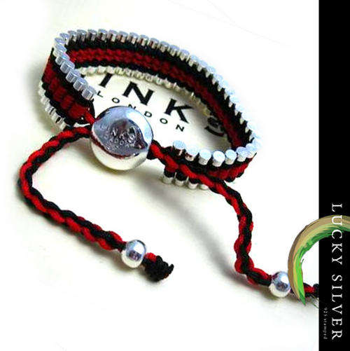 925 Sterling Silver Valentines Friendship Bracelet - Designer Inspired!