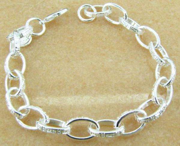 Gorgeous Silver CHAIN Bracelet (Ready to Ship)