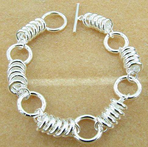 Gorgeous Silver Links Bracelet (Ready to Ship)