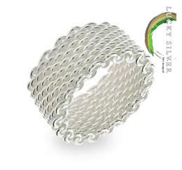 Lucky Silver 925 Stamped Fashion Accessories - RINGS Size 8 (Ready to Ship)