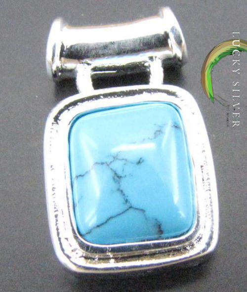 Lucky Silver 925 Stamped GEMSTONE PENDANT (Import)
