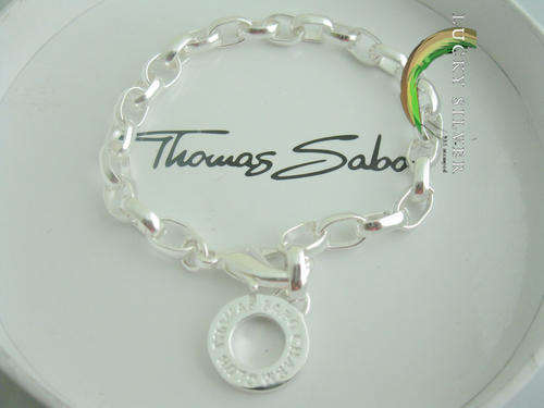 Lucky Silver Tom-Charm Bracelet- Designer Inspired (ADD CHARMS TO ME & MAKE ME UNIQUE) IN STOCK