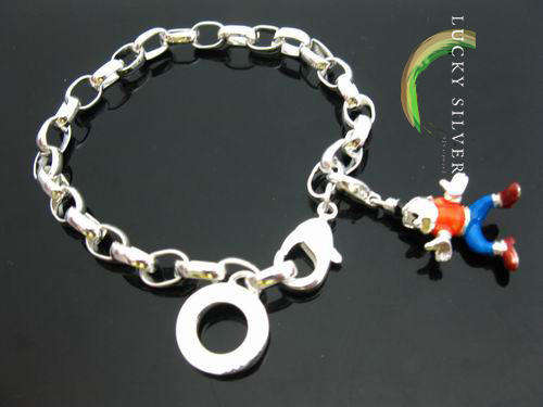 Lucky Silver GOOFY Tom-Charm Jewellery (Ready to Ship)