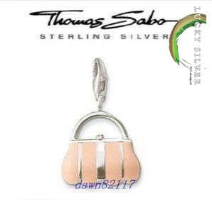 Lucky Silver Tom-Charm Jewellery - Designer Inspired - Orange HANDBAG