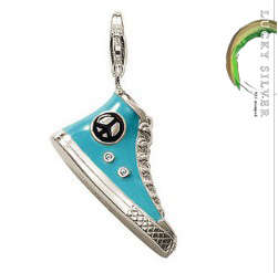 Lucky Silver Tom-Charm Jewellery - Designer Inspired - BLUE TAKKIE