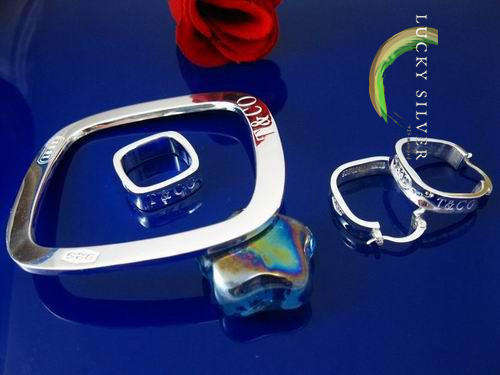 Square Earrings Only - (Ready to Ship)