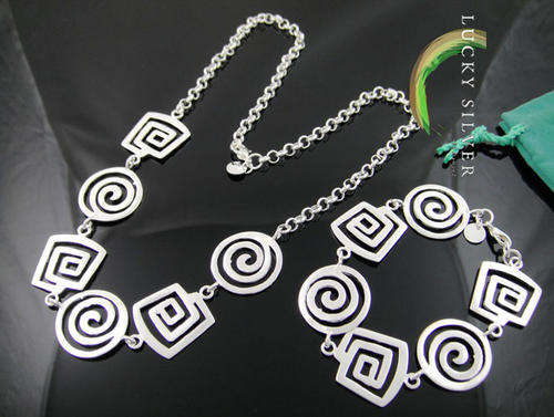 Now Less 50% - Lucky Silver 925 Stamped JEWELLERY SETS (*Direct Import*)