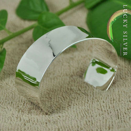 AMAZING SALE! 925 Stamped 30mm Silver Cuff Bangle - Ready to Ship! LIMITED OFFER!!!