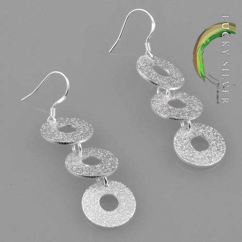 For Resellers - 925 Stamped *Lucky Silver* EARRINGS (TVH017) -Direct Import