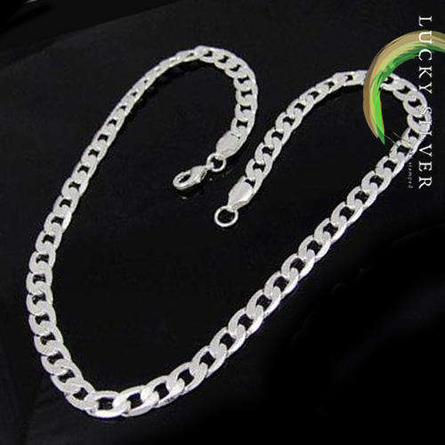 Lucky Silver 925 Stamped 7mm NECKLACE - In Stock & Ready to Ship
