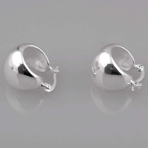 925 Sterling Silver EP HOOP EARRINGS - Ready to Ship