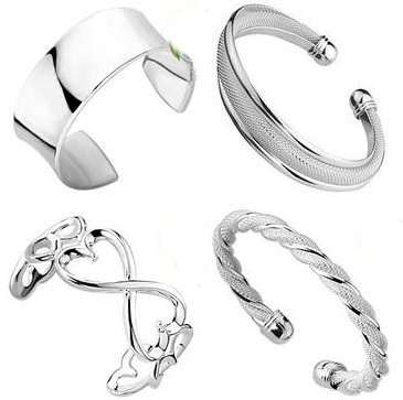 Classic Silver Bangles