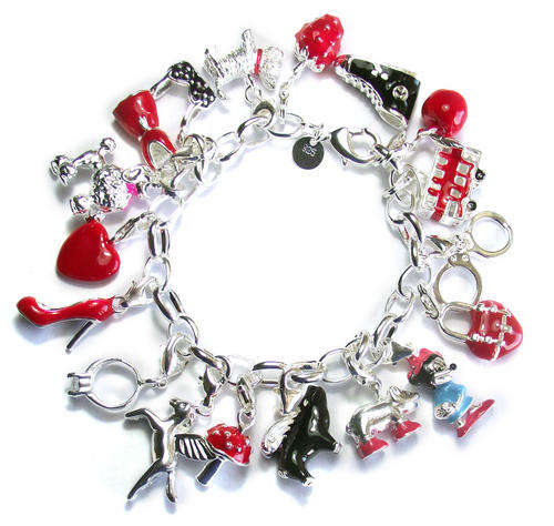 Charm Bracelet with 3 Charms