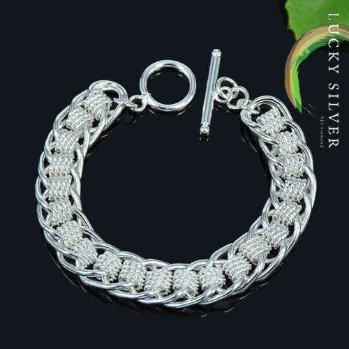 Silver WEAVE Bracelet