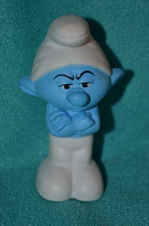 McDonalds Smurf Grouchy