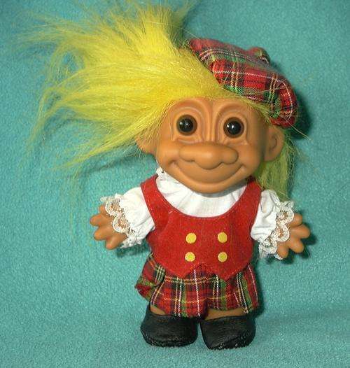 Russ Scottish Troll (about 12.5cm)